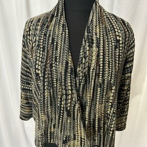 Chico’s created soft jacket like sweater.